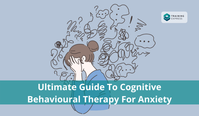 Cognitive behavioral therapy for anxiety