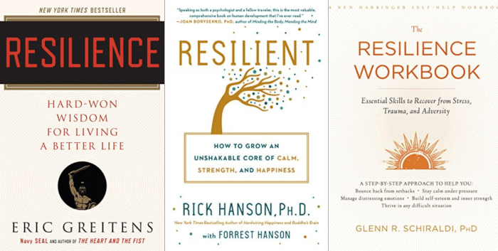 Resilience-building books and resources