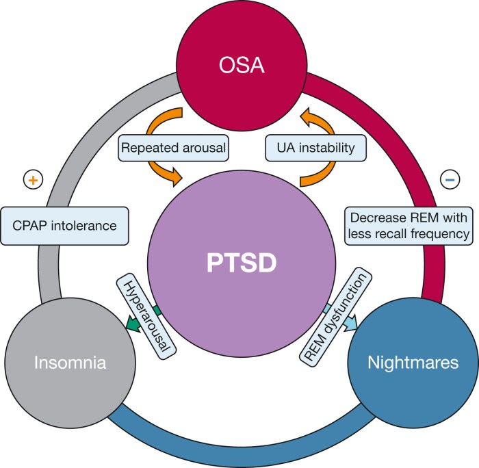 Sleep and PTSD management